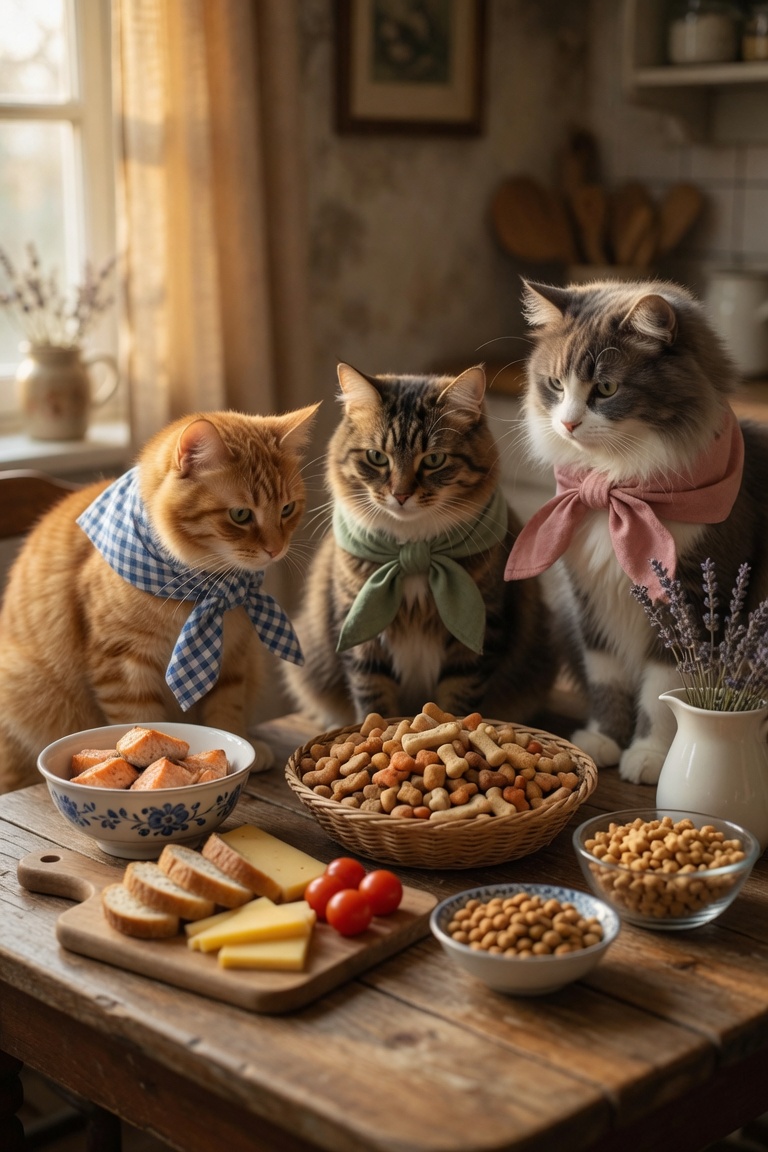 Premium cat food