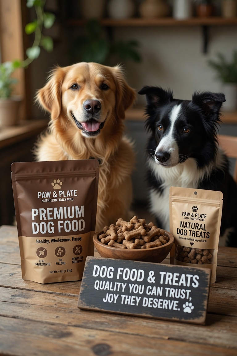Premium dog food